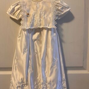 Christening dress/hat